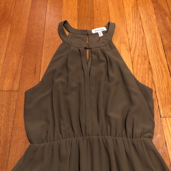 Green Tank Dress - Picture 4 of 9